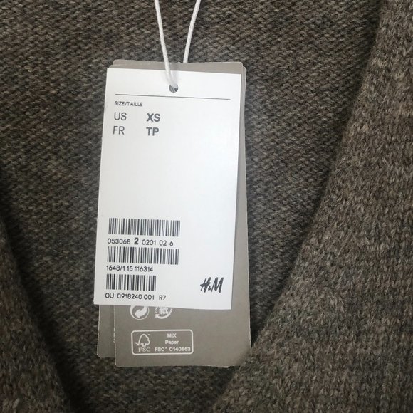 Oversized Wool-blend Bell Sleeve Sweater - Picture 3 of 5